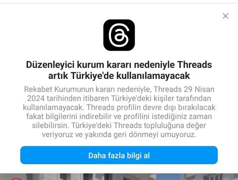 M­e­t­a­ ­T­ü­r­k­i­y­e­’­d­e­ ­T­h­r­e­a­d­s­’­i­ ­k­a­p­a­t­ı­y­o­r­,­ ­i­ş­t­e­ ­y­a­p­ı­l­m­a­s­ı­ ­g­e­r­e­k­e­n­l­e­r­